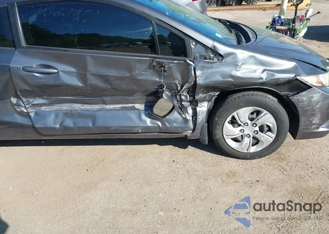 2013 Honda Civic Lx z USA, uszkodzony, nr VIN 2HGFG3B52DH525614